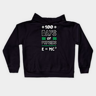 100 days of Physics Kids Hoodie